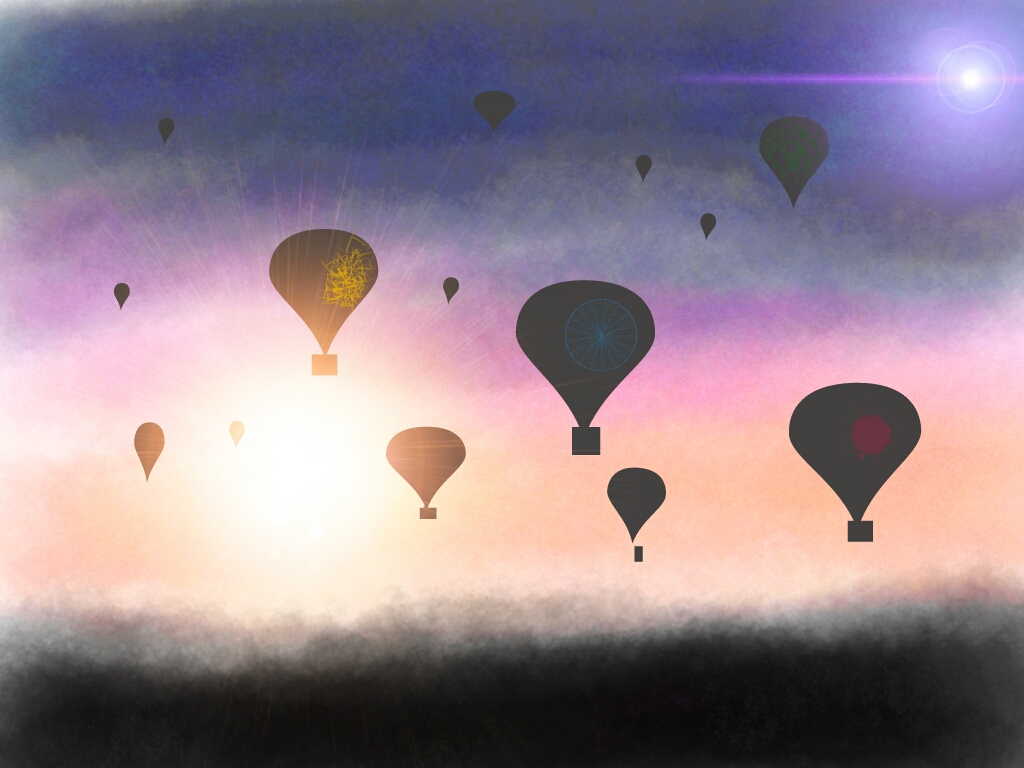 Top 10 Hot Air Balloon Drawings from the Drawing Challenge - Picsart Blog