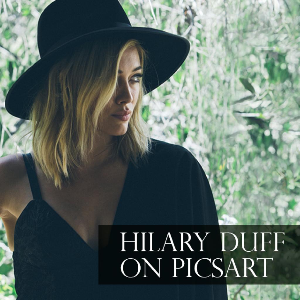 Hillary Duff at PicsArt